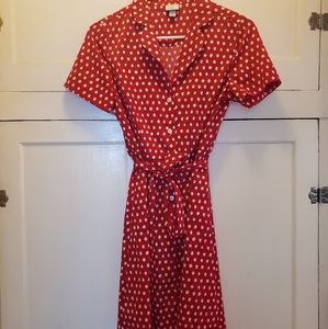 Adorable polka dot retro style dress